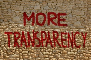 more transparency