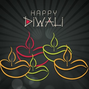 1055-Diwali-typography-oil-diya-Vector-background