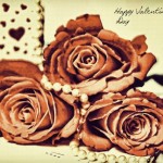 Valentine's day vintage look.