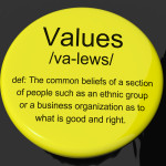 values meaning